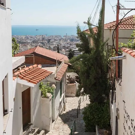 Ano Poli With Private Terrace And View Apartment Thessaloniki
