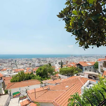 Ano Poli With Private Terrace And View Thessaloniki