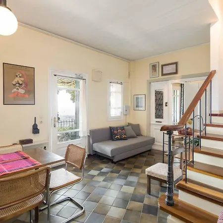 Ano Poli With Private Terrace And View